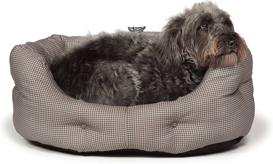 Danish Design "Vintage Dogstooth" Deluxe Slumber Dog Bed