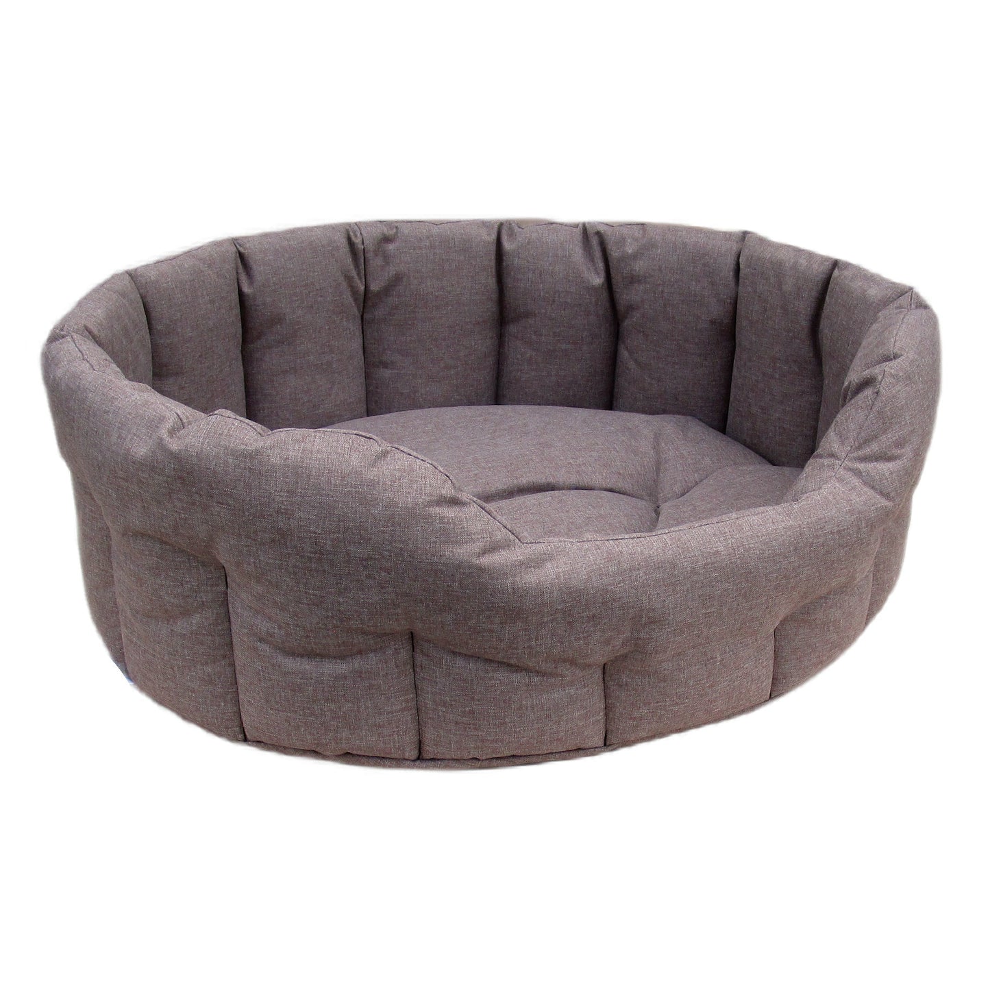 P&L Country Dog Heavy Duty Oval Drop Fronted Waterproof Softee Dog Bed