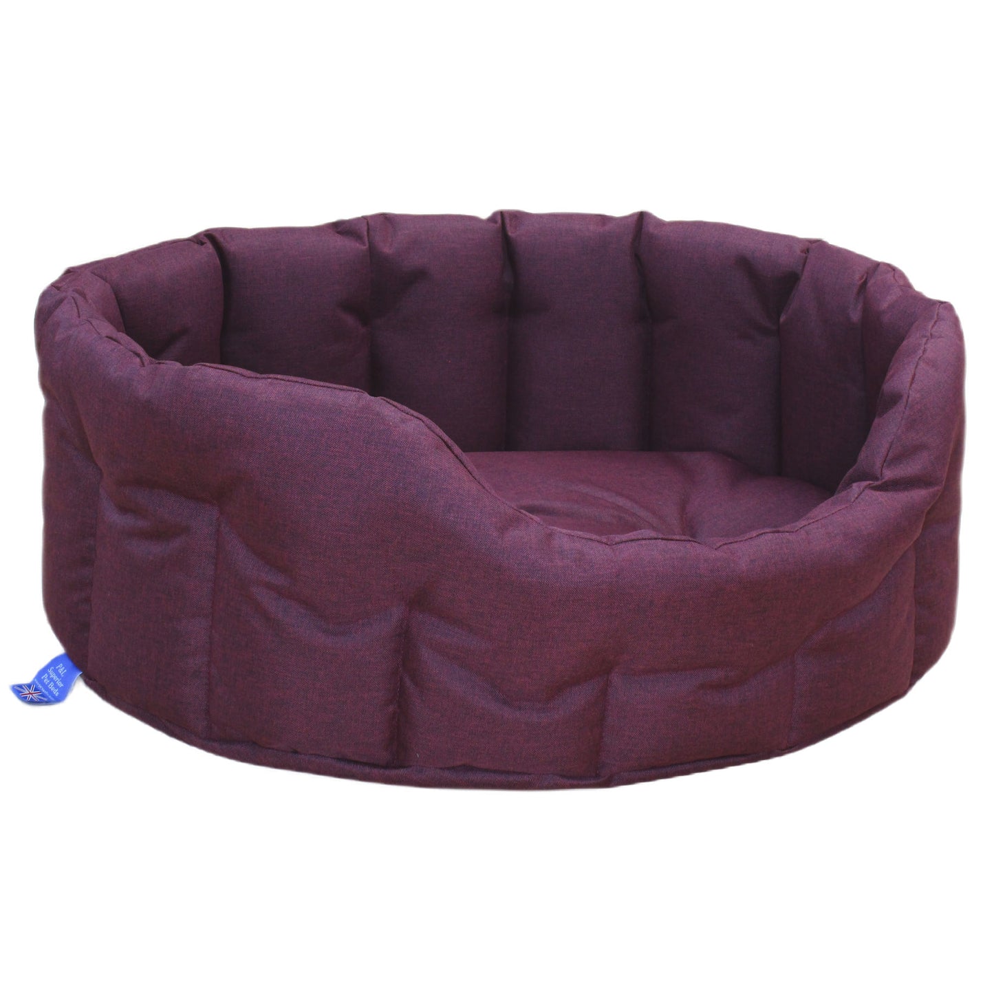 P&L Country Dog Heavy Duty Oval Drop Fronted Waterproof Softee Dog Bed