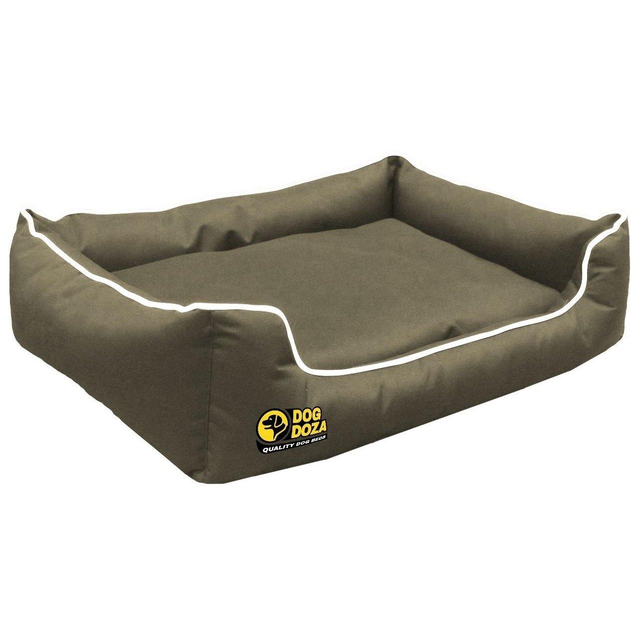 Dog Doza Waterproof Memory Foam "Dreamer" Settee Dog Bed - Dog Bed Outlet