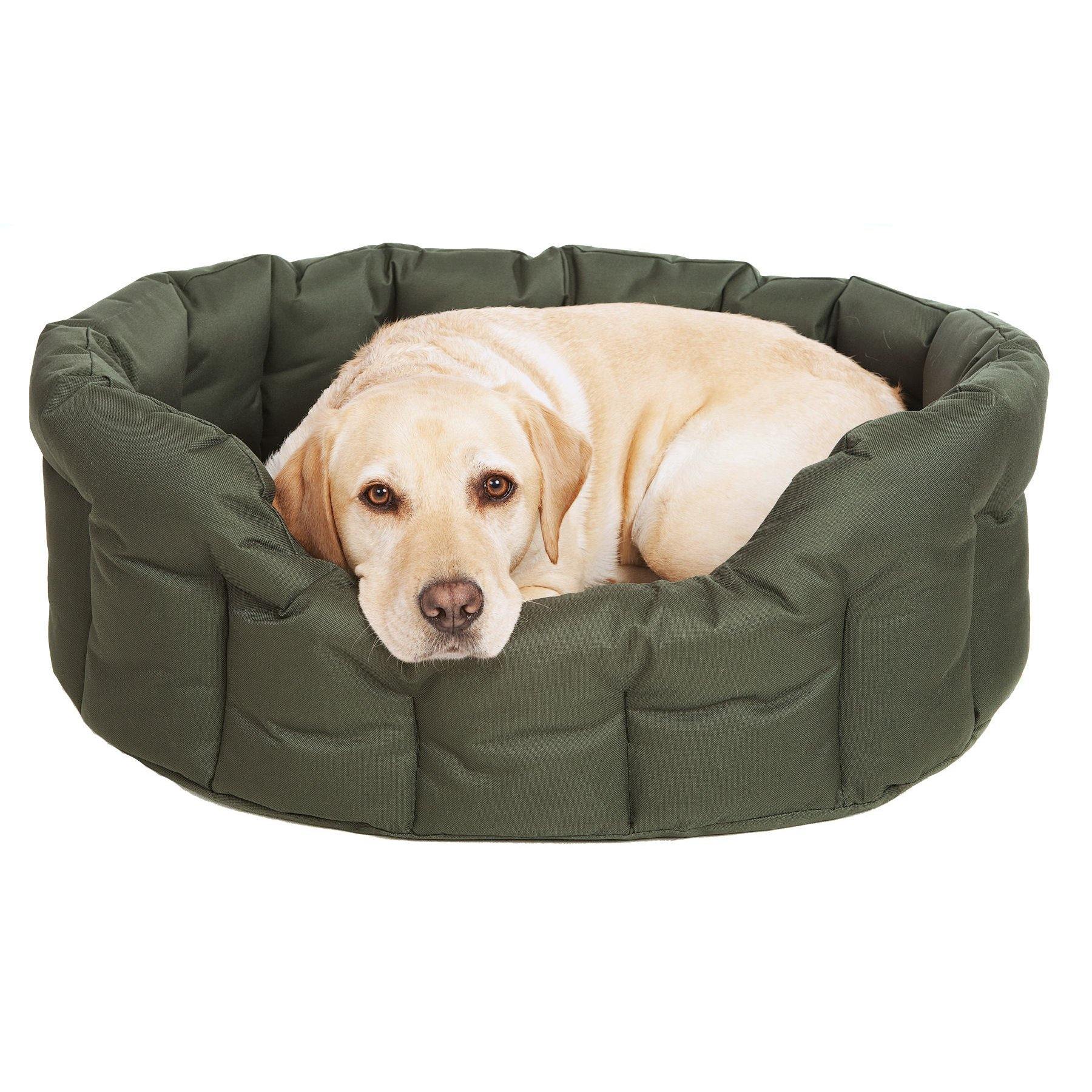 P&L Heavy Duty Oval Waterproof Dog Bed - Dog Bed Outlet